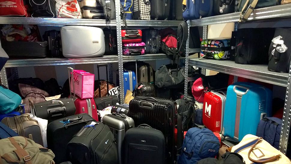 Make a good decision and book the luggage storage facility on time
